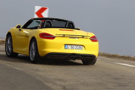 Porsche Boxster, Heck