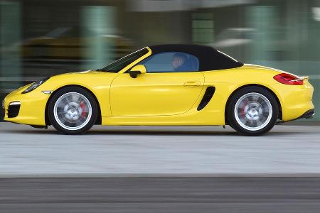 Porsche Boxster, Seitenansicht