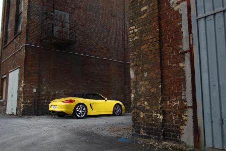 Porsche Boxster, Seitenansicht