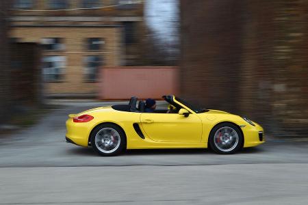 Porsche Boxster, Seitenansicht