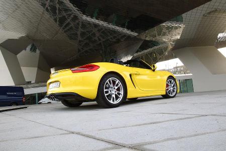 Porsche Boxster, Seitenansicht