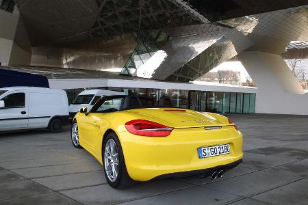 Porsche Boxster, Seitenansicht