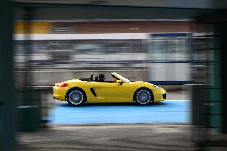 Porsche Boxster, Seitenansicht