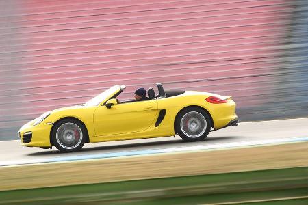 Porsche Boxster, Seitenansicht