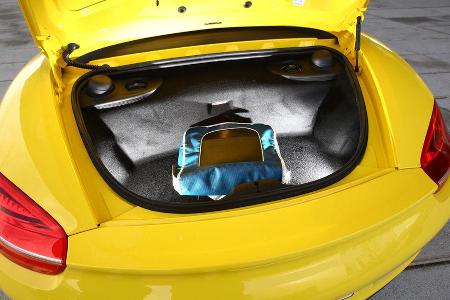 Porsche Boxster, Kofferraum, Gepckablage