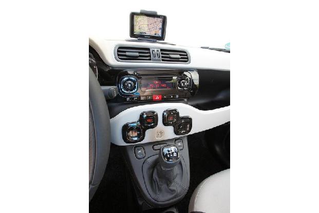 Fiat Panda 1.2 8V Lounge, Mittelkonsole