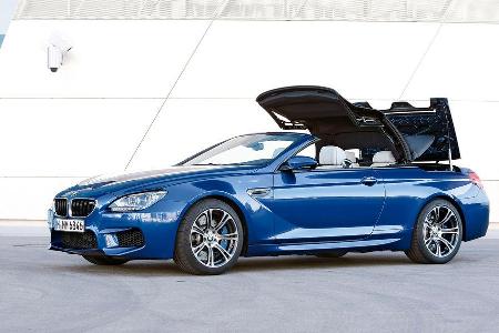 BMW M6 Cabrio, Seitenansicht, Verdeck schliet