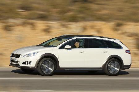 Peugeot 508 RXH, Seitenansicht