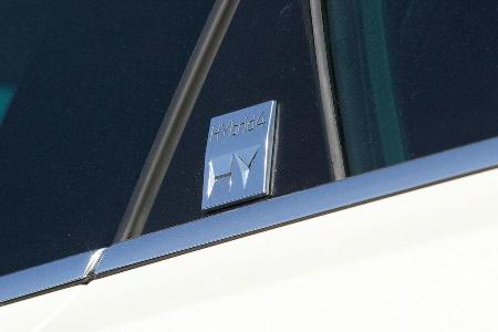Peugeot 508 RXH, Emblem, Typenbezeichnung, Hybrid