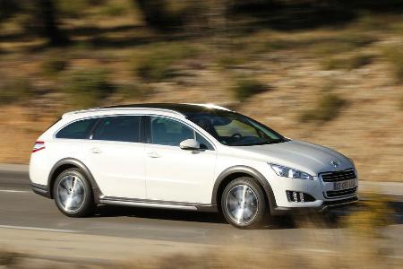 Peugeot 508 RXH, Seitenansicht