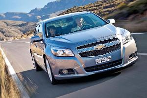 Chevrolet Malibu, Frontansicht