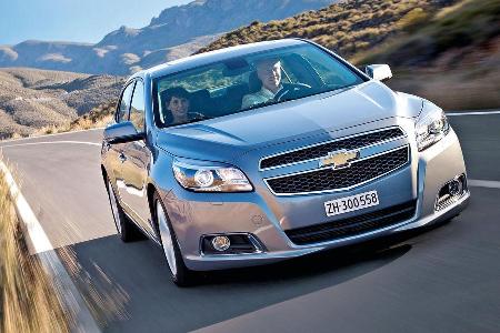 Chevrolet Malibu, Frontansicht