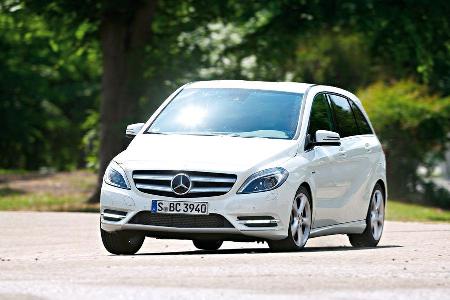 Mercedes B 180 CDI, Frontansicht