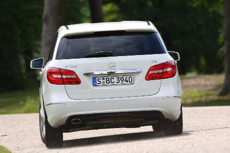 Mercedes B 180 CDI, Heck