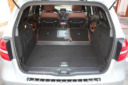 Mercedes B-Klasse, Kofferraum
