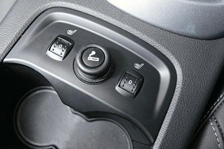 Ford Focus, Regler, Sitzheizung