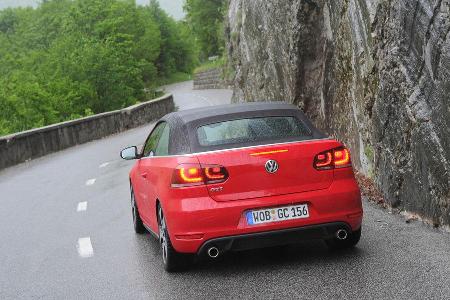 VW Golf GTI Cabriolet, Heck