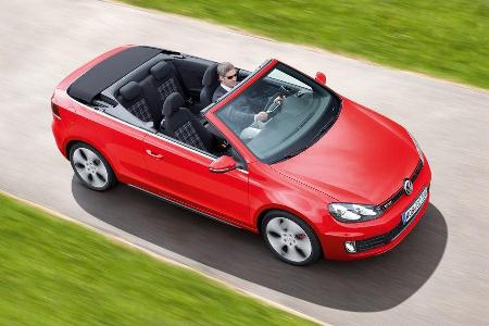 VW Golf GTI Cabriolet, Draufsicht