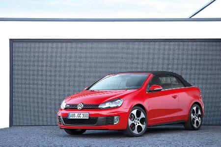 VW Golf GTI Cabriolet, Seitenansicht, geschlossen