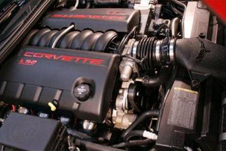 Hier gibtâs was auf die Ohren: Die Stimmgewalt des Ami-V8 erregt eine Gänsehaut