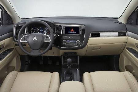 Mitsubishi Outlander Innenraum SUV Genf 2012