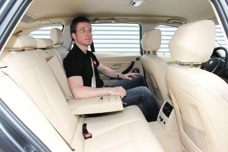 BMW Dreier Touring, Rücksitz, Armlehne