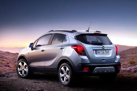 Opel Mokka, Heck