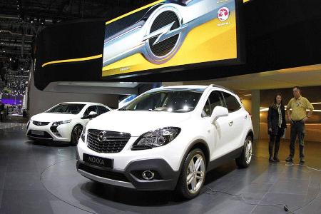 Opel Mokka, Opel Ampera, Autosalon Genf 2012