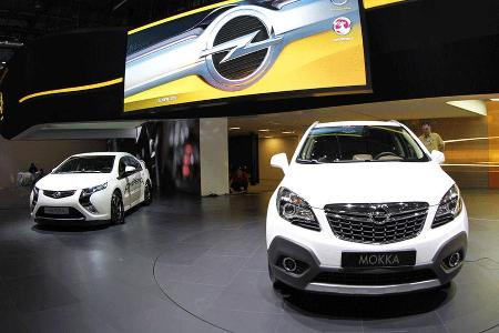 Opel Mokka, Opel Ampera, Autosalon Genf 2012