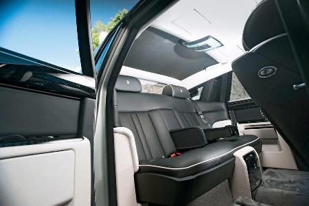Rolls-Royce Phantom, Rckbank, Innenausstattung