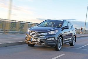 Hyundai Santa Fe 2.0 CRDi, Frontansicht