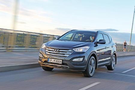 Hyundai Santa Fe 2.0 CRDi, Frontansicht