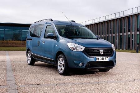 Dacia Dokker, Frontansicht