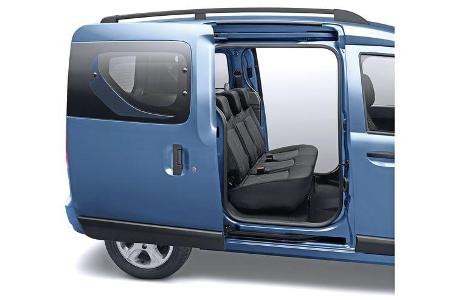 Dacia Dokker, Schiebetür