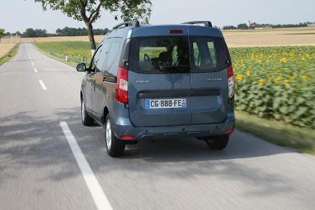 Dacia Dokker, Heckansicht