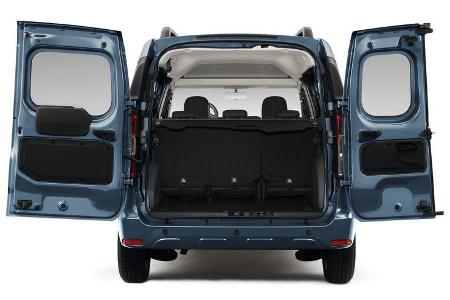 Dacia Dokker, Heck, Flügeltüren