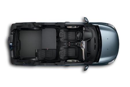 Dacia Dokker, von oben