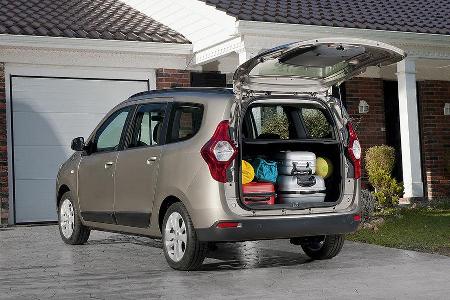 Dacia Lodgy, Innenraum, Ablage