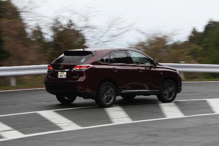 Lexus RX 450h, Seitenansicht