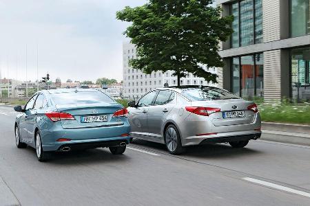 Kia Optima, Hyundai i40, Heck