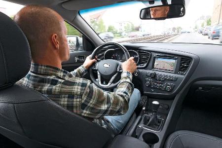 Kia Optima,Cockpit