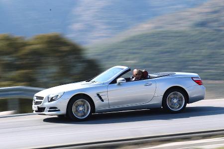 Mercedes SL 500, Seitenansicht