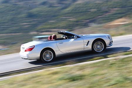 Mercedes SL 500, Seitenansicht