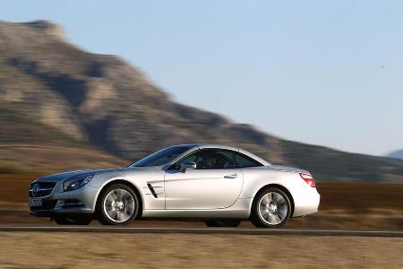 Mercedes SL 500, Seitenansicht