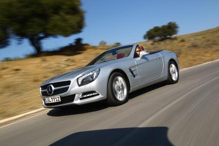 Mercedes SL 500, Seitenansicht