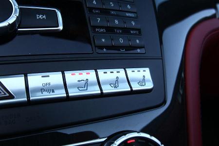 Mercedes SL 500, Stuhleinstellung