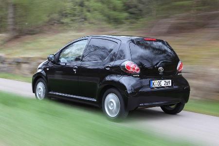 Toyota Aygo 1.0i, Heck