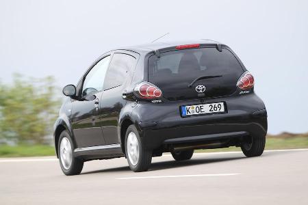 Toyota Aygo 1.0i, Heck