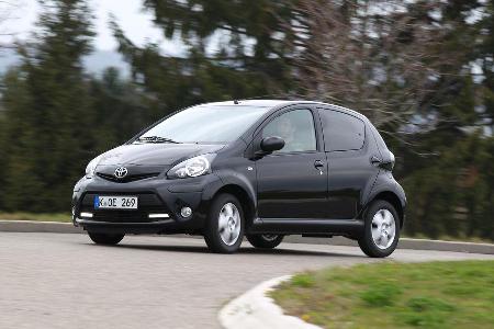 Toyota Aygo 1.0i, Seitenansicht