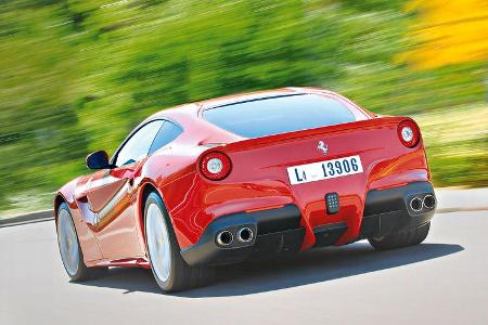 Ferrari F12 Berlinetta, Heckansicht